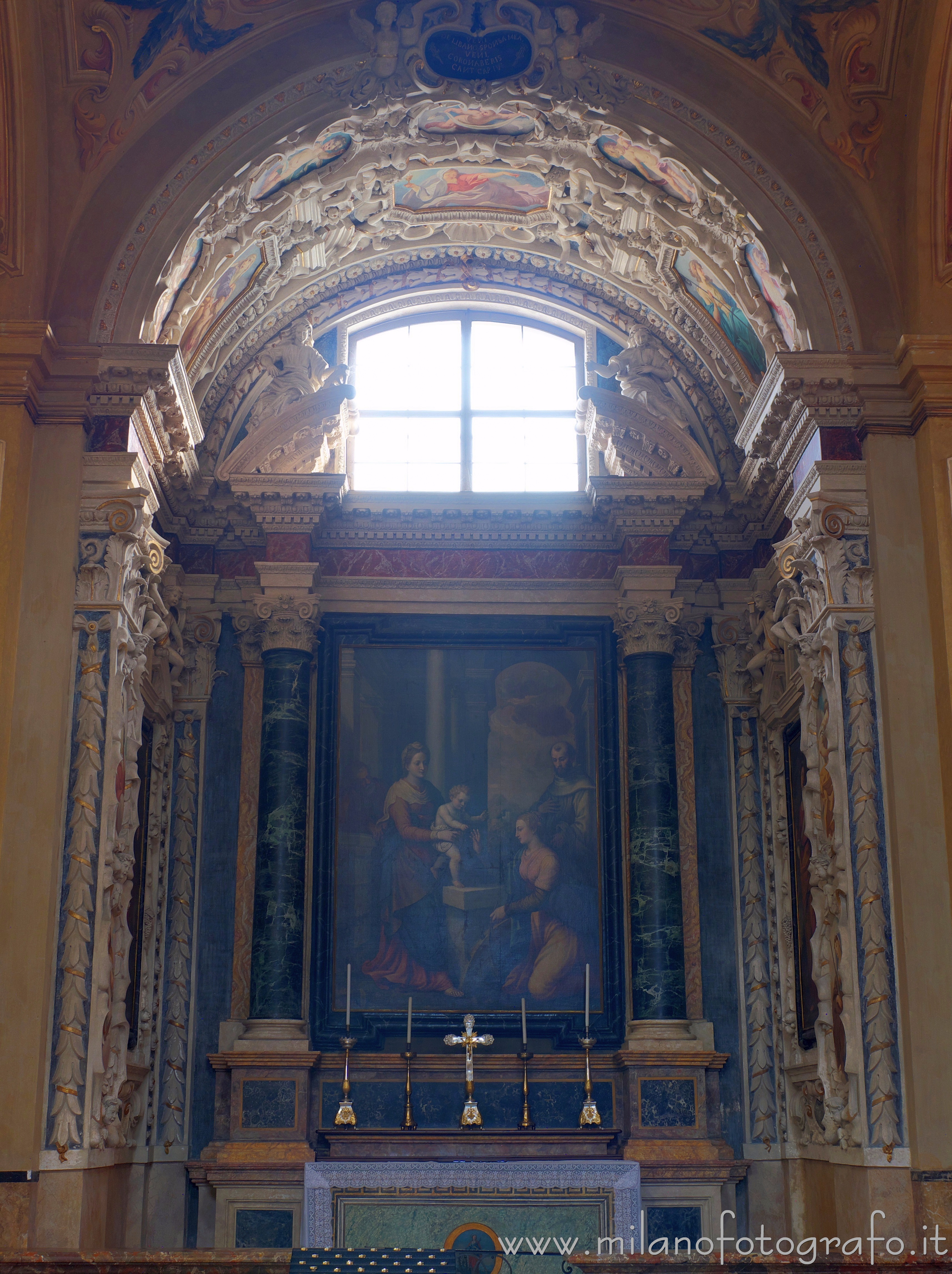 Vimercate (Monza e Brianza, Italy) - Chapel of Santa Caterina in the the Sanctuary of the Blessed Virgin of the Rosary - Full resolution picture